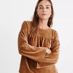 Madewell | Texture & Thread Corduroy Swing Top